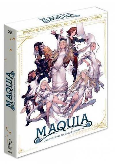 Maquia, una historia de amor inmortal (Blu-ray) (Sayonara no Asa ni Yakusoku no Hana o Kazarō)