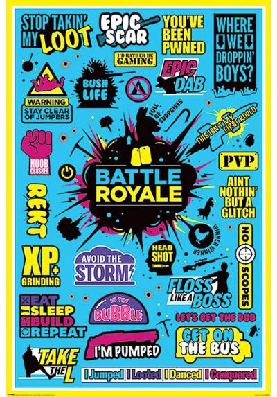 Poster Battle Royale - Batalla Real (POSTER 61 x 91,5)