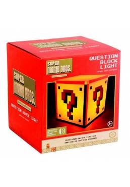 Lampara Question Block Super Mario Bros Nintendo