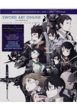 Sword Art Online La pelicula: Ordinal Scale (Blu-ray + DVD + Libro + Postales) (Gekijô-ban Sword Art Online: Ordinal Scale)