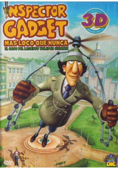 Inspector Gadget 3D - Más loco que nunca, El caso del lagarto volador gigante (Inspector Gadget's Biggest Caper Ever)