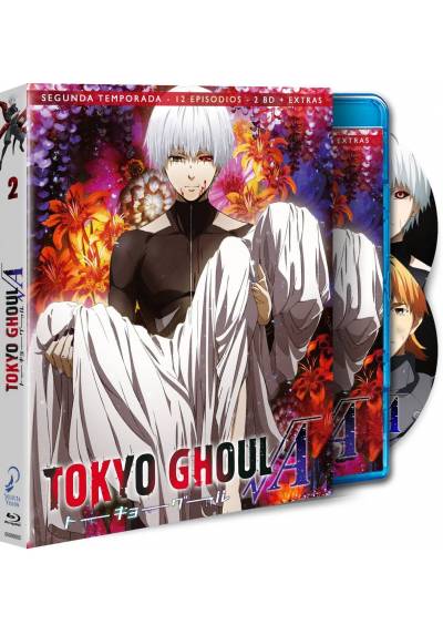 Tokyo Ghoul - 2ª Temporada (Blu-Ray + Extras + Libro)