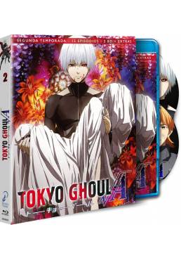 Tokyo Ghoul - 2ª Temporada (Blu-Ray + Extras)