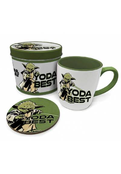 Taza Star Wars con Posavaso - Yoda BestYoda Best