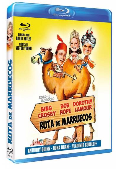 Ruta de Marruecos (Bd-R) (Blu-ray) (Road to Morocco)