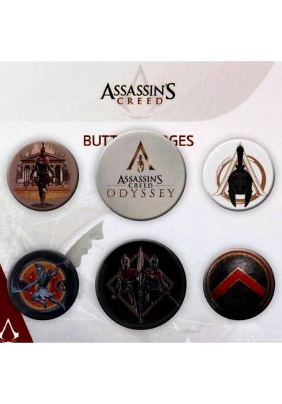 Set de Chapas de Assassin's Creed 2