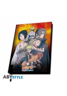 Cuaderno A5 "Grupo Konoha" - Naruto Shippuden