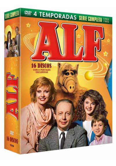 ALF Serie Completa Temporadas 1-4 (16 DVDs)