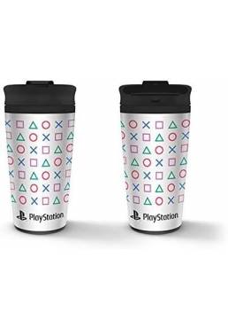 Taza de viaje de metal - Playstation