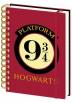 Cuaderno A5 de notas Hogwarts 9 3/4 - Harry Potter