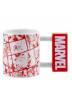 Taza 3D - Logo Marvel