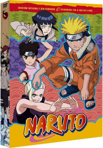 Naruto Box 8 (Episodios 176 A 200)