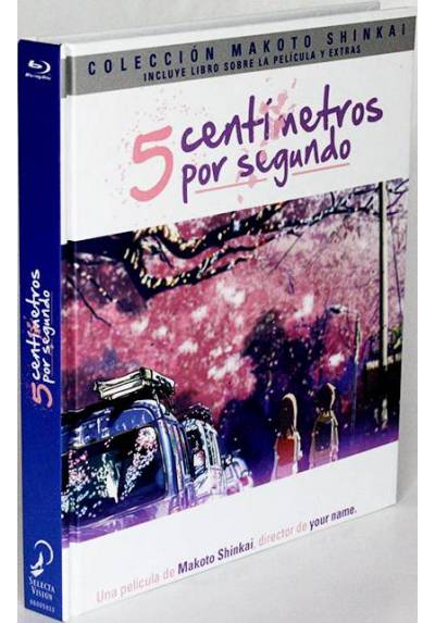 5 centimetros por segundo (Blu-ray + DVD+ Libro) (Byôsoku go Senchimêtoru)