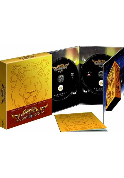 copy of Saint Seiya - Soul Of Gold - Vol. 1 (Blu-Ray + Dvd + Extras) (Ed. Digibook Coleccionista)