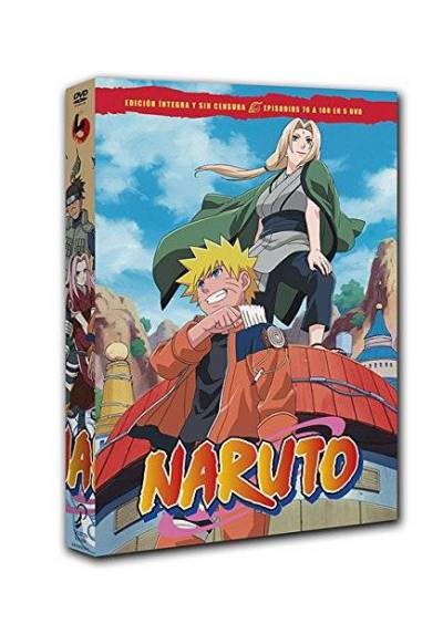 Naruto Box 4 (Episodios 76 A 100)