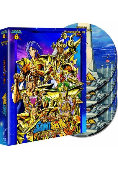 copy of Saint Seiya: Los Caballeros Del Zodiaco - Box 4 (Blu-Ray)