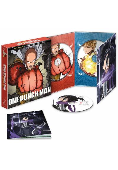 One Punch Man - Temporada 1 (3 Blu-ray + Libro + Extras)