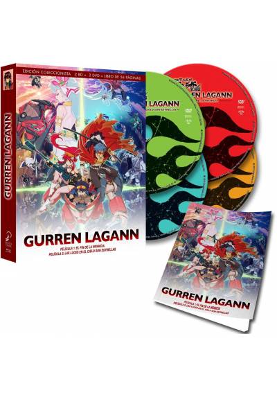 Pack Gurren Lagann (2 Blu-ray + 2 DVD + 2 Libro)