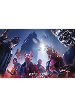 Poster Watch Dogs: Legion (POSTER 91,5 X 61)