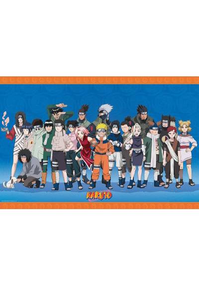 Poster Konoha Ninjas - Naruto (POSTER 91,5 x 61)
