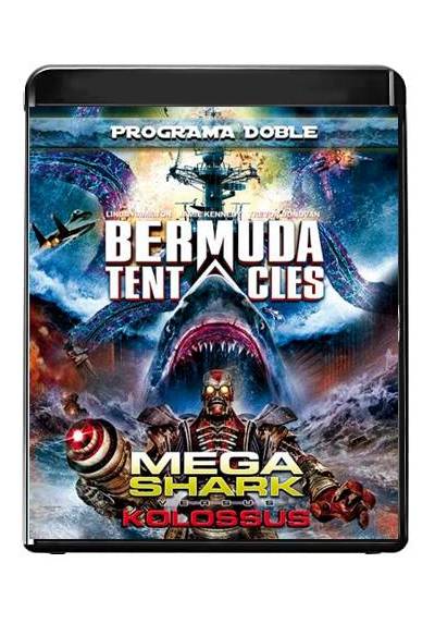 Programa Doble: Bermuda Tentacles + Mega Shark vs Kolossus (Blu-ray)