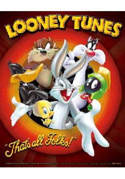 Cuadro 3D Thats All Folks - Looney Tunes (23.5 x 28.5 x 8.5)