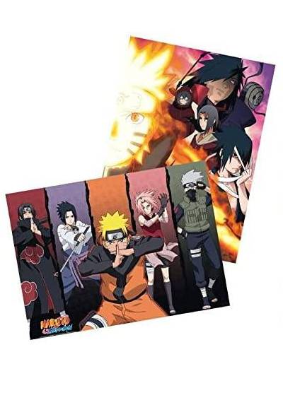 Set 2 Chibi Posters - Naruto Shippuden (POSTER 52x38)