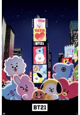 Poster Times Square - BT21 (POSTER 91.5x61)