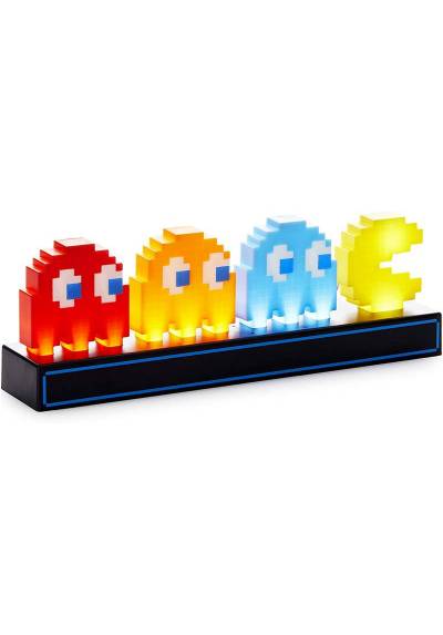 Lampara Pac-Man y Fantasmas Multicolor