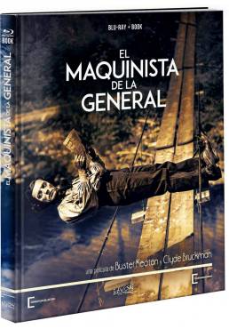 El maquinista de La General (Blu-ray + Libro) (The General)
