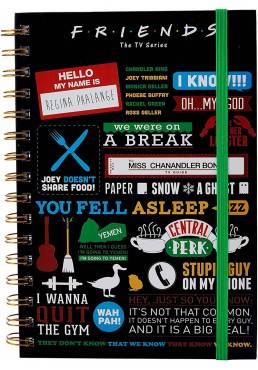 Cuaderno A5 Grandes Momentos - Friends