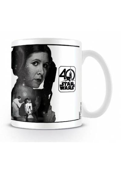 Taza 40Th Princesa Leia - Star Wars