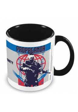 Taza Black Ops Cold War Propaganda Negra - Call Of Duty