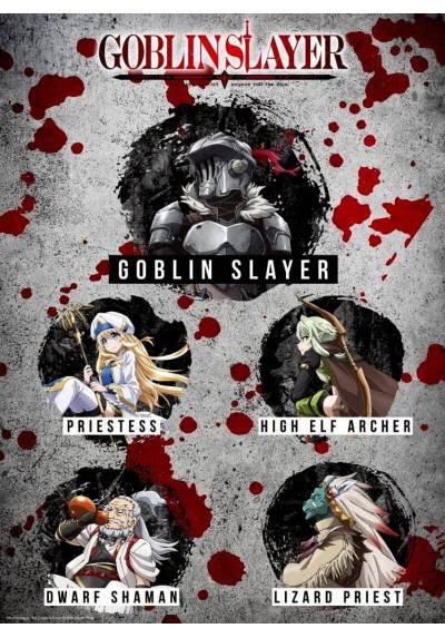 Poster Personajes - Goblin Slayer (POSTER 52 x 38)