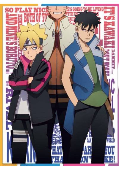 Poster Boruto & Kawaki - Boruto (POSTER 52 x 38)