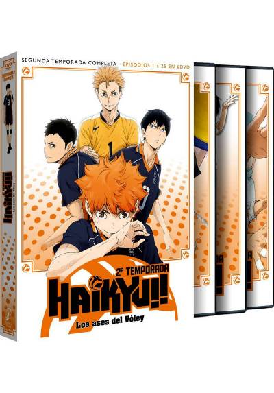 copy of Haikyu!! Los ases del voley - Temporada 2 Completa - Episodios 1 a 25 (Blu-ray)