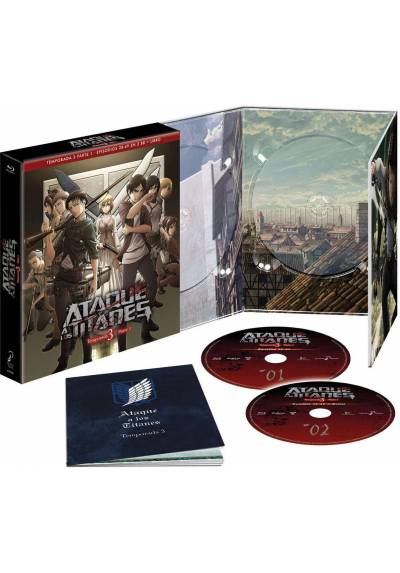 copy of Ataque a los Titanes Temporada 3 Parte 2 (Blu-ray)