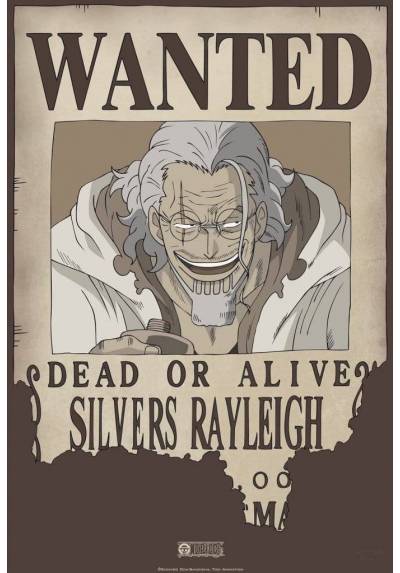 Poster Wanted Rayleigh - One Piece (POSTER 52x35)