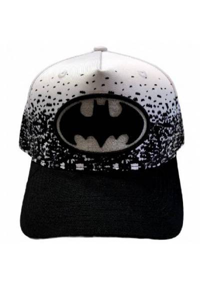 Gorra de Beisbol Adjustable - Logo Blanco Batman