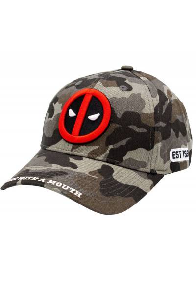 Gorra de Beisbol Adjustable - Logo Deadpool
