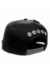 Gorra de Beisbol Adjustable SnapBack - Witcher: Medallon de lobo brujo  - Negra