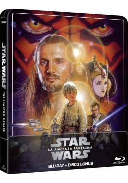 La guerra de las galaxias. Episodio I: La amenaza fantasmas (Blu-ray + Disco Bonus) (Steelbook) (Ed. Metalica)