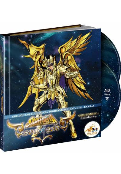 copy of Saint Seiya - Soul Of Gold - Vol. 3 (Blu-Ray + Dvd + Extras) (Ed. Digibook Coleccionista)