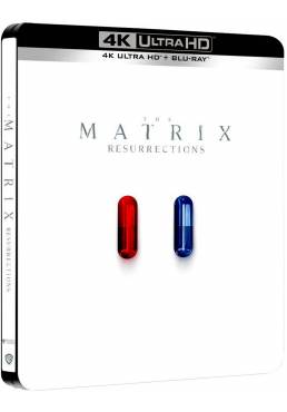 Matrix Resurrections (Steelbook 4K Ultra HD + Blu-ray) (The Matrix Resurrections)