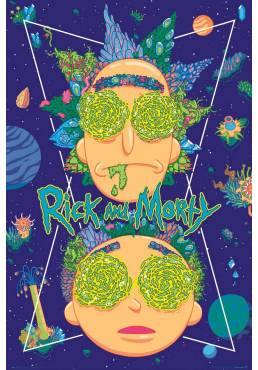 Poster High in the sky - Rick y Morty (POSTER 91,5 x 61)