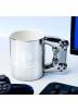 Taza 3D del mando 4ª Generacion Plateada - PlayStation