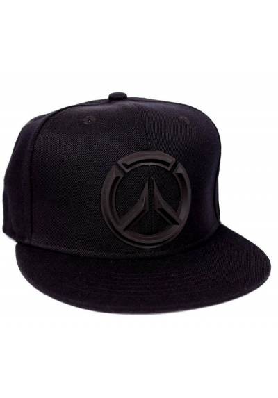 Gorra de Beisbol Overwatch - Logo en relieve Negro Overwatch