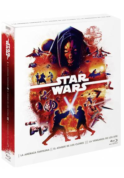 Trilogia Star Wars - Episodios I a III (Blu-ray)