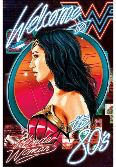 Poster Wonder Woman 1984 Multicolor - DC Comics (POSTER 61 x 91,5)