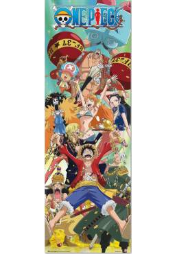 Poster Personajes - One Piece (POSTER 53 X 158)